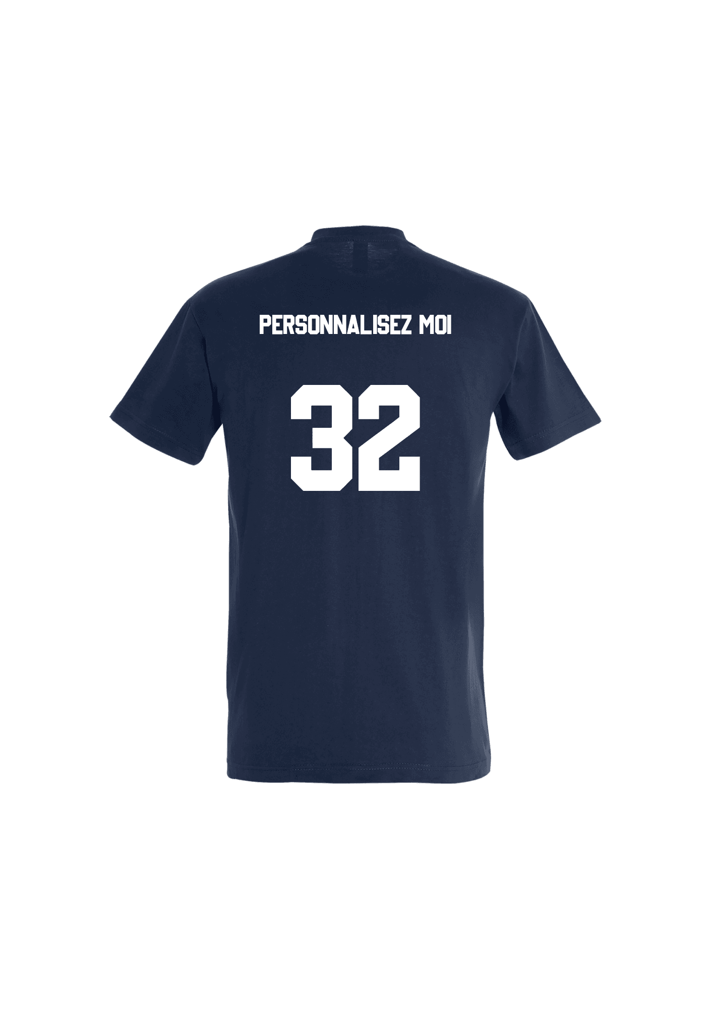 T-shirt Navy Enfant personnalisable 059 SCO Orvault Basket - SCO17-IMPERIALKIDNAVYDOS-PERSONNALISATION