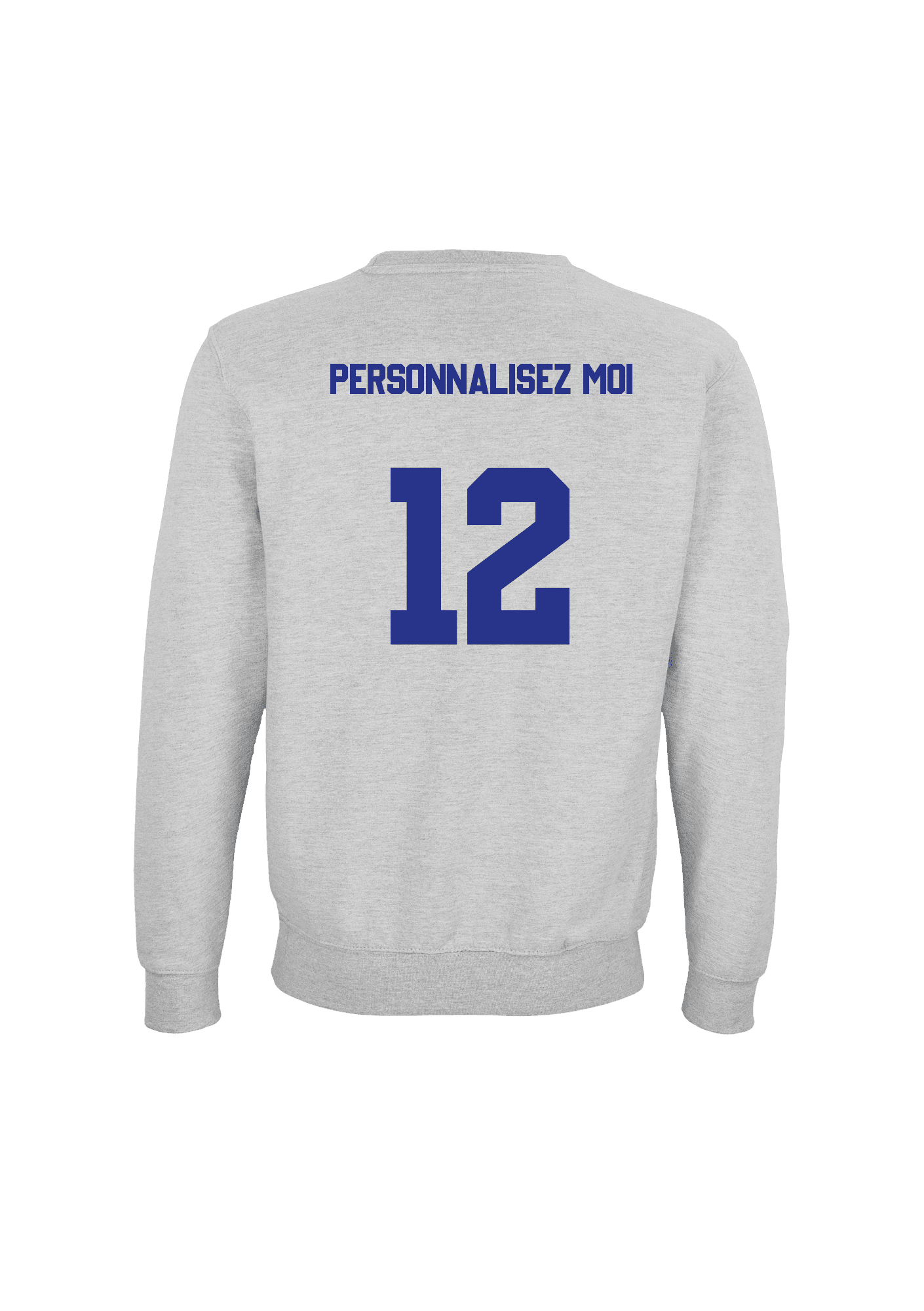 Sweat Adulte gris chiné personnalisable 057 SCO Orvault Basket - SCO52-COLUMBIAGRISDOS-PERSONNALISABLE