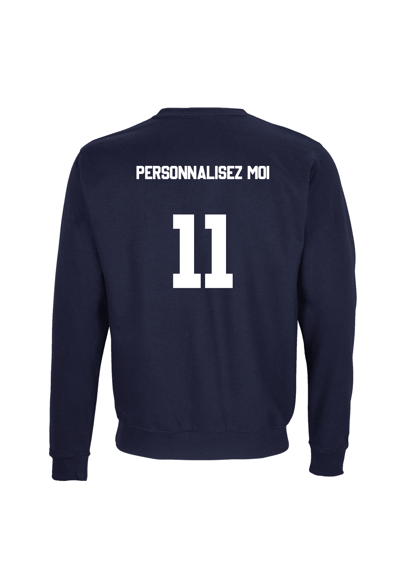 Sweat Adulte French Marine personnalisable 055 SCO Orvault Basket - SCO54-COLUMBIANAVYDOS-PERSONNALISATION